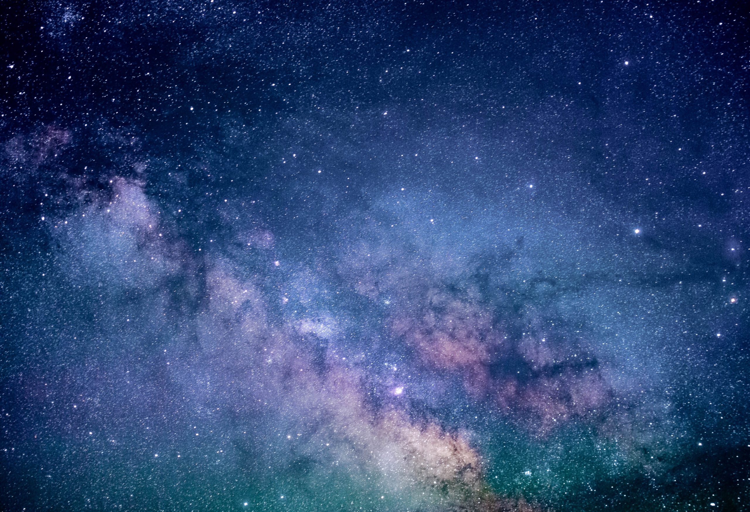 Night sky with the Milky Way full of stars